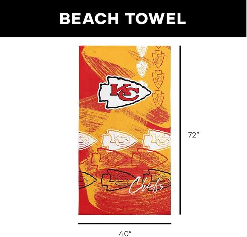 Northwest Pittsburgh Steelers NFL Distorter Micro Fiber Beach Towel 40 x 72 Inches in Saudi Arabia