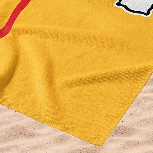 Northwest NFL Kansas City Chiefs Microfiber Beach Towel, 30 x 60 Inches – Quick Dry, Sand Resistant, Lightweight, Highly Absorbent, Incisor Design in Saudi Arabia