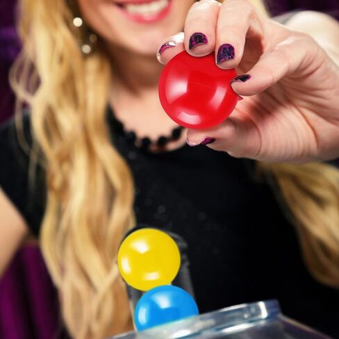 50 Pcs Fillable Plastic Raffle Balls 1.57 Inch Hollow Bingo Balls for Party Games Lottery Draws and Event Giveaways in Kuwait