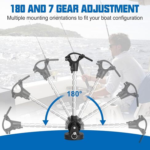 Trolling Motor Stabilizer Mount - With 4 Installation Screws, Compatible With Minn Kota Terrova, Riptide Terrova, Ulterra, Riptide Ulterra, PowerDrive, Riptide PowerDrive(1862060 MKA-60) in Kuwait