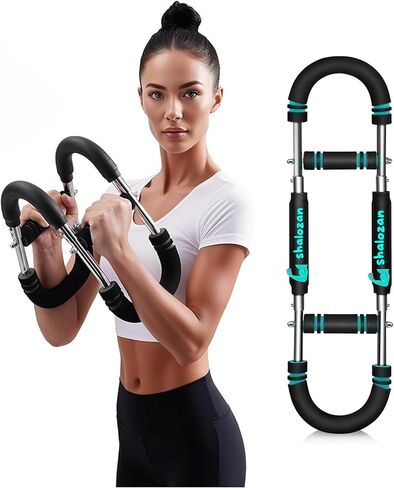 Twister Arm Trainer – Adjustable Resistance Power Twister Bar (60–110 lbs) for Chest, Arm, Shoulder & Forearm Strength Training – Portable Home Gym Equipment for Men & Women. in Saudi Arabia
