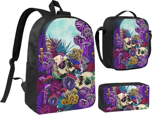 Baseball School Backpack Kids Girls Boys Teens 3PCS Bookbag with Lunch Box Pencil case Set Lightweight Bag in Saudi Arabia