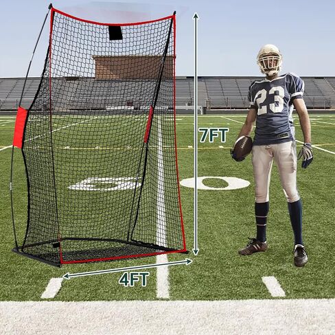 Football Kicking Cage: Quarterback Training Net for Passing Accuracy, Outdoor Practice for Youth & Adults in Saudi Arabia