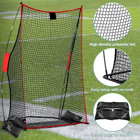 Football Kicking Cage: Quarterback Training Net for Passing Accuracy, Outdoor Practice for Youth & Adults in Saudi Arabia