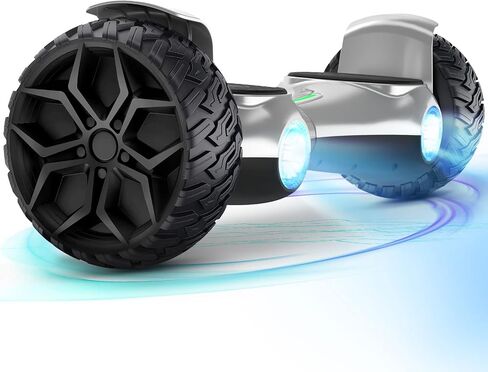 UNI-SUN All Terrain Hoverboard - 8.5" Offroad Hoverboard with Lights and Bluetooth for Adults in Saudi Arabia