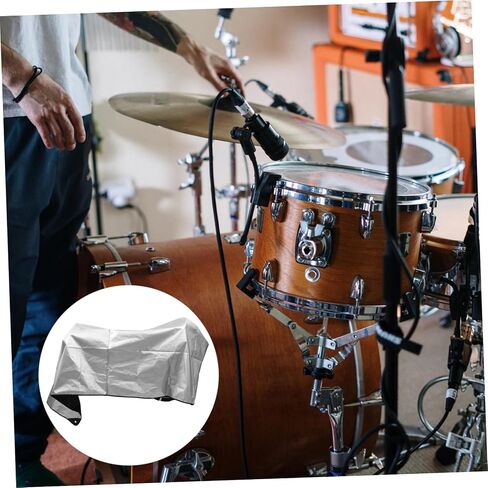 VANZACK Drum Cover Durable Protective Gadget Dustproof Sunscreen Easy to Clean Store for Use in Saudi Arabia