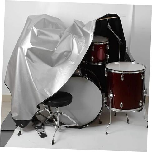 VANZACK Drum Cover Durable Protective Gadget Dustproof Sunscreen Easy to Clean Store for Use in Saudi Arabia