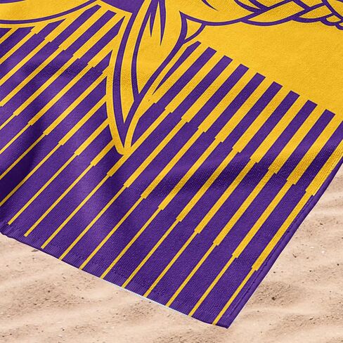 Northwest Minnesota Vikings NFL Progression Jacquard Beach Towel 36 x 72 Inches in Saudi Arabia