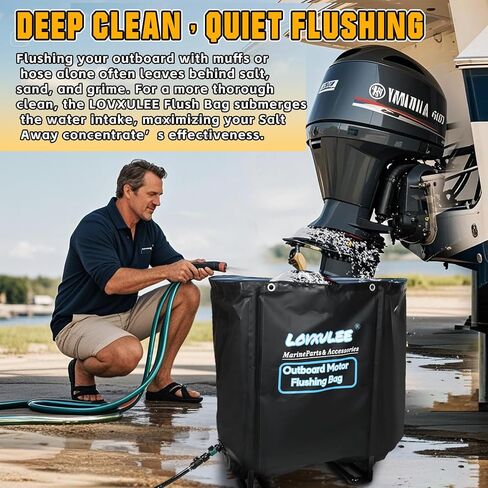 Outboard Motor Flushing Bag,Outboard Engines Flushing Bag,Outboard Flushing on Land in Saudi Arabia