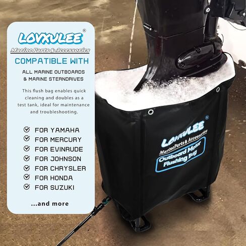 Outboard Motor Flushing Bag,Outboard Engines Flushing Bag,Outboard Flushing on Land in Saudi Arabia