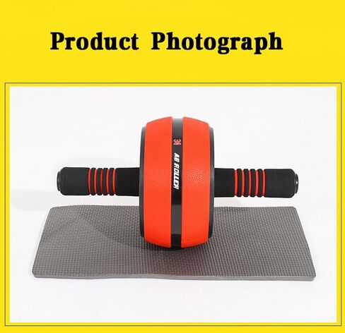 fitness equipment,Abdominal Wheel – Detachable Ab Roller for Home Fitness, Ergonomic Foam Handle, Anti-Slip Design, Automatic Rebound Core Trainer (30cm x 16.5cm x 34.5cm) in Saudi Arabia