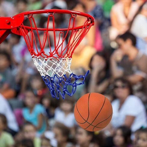 Basketball Net – Heavy Duty 12-Loop Replacement Net for Outdoor & Indoor Hoops – All-Weather, Anti-Whip Nylon Net Fits Standard Rims in Saudi Arabia
