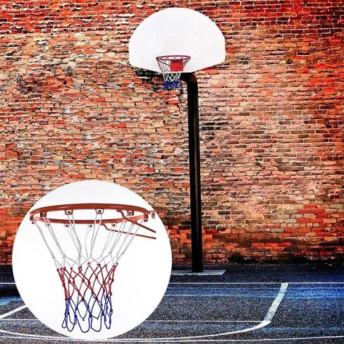 Basketball Net – Heavy Duty 12-Loop Replacement Net for Outdoor & Indoor Hoops – All-Weather, Anti-Whip Nylon Net Fits Standard Rims in Saudi Arabia
