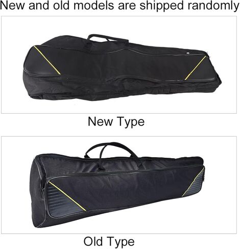 3 Colors Portable Alto/Tenor Trombone Shoulders Bag Handbag Musical Instrument Accessories (Black) in Saudi Arabia