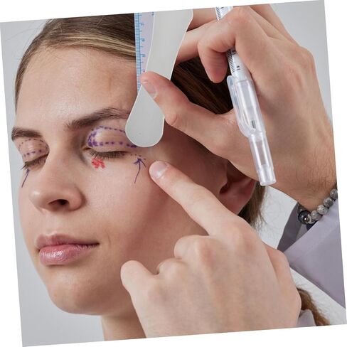 minkissy Stainless Steel Eyelid Guard for Makeup Salon Protection Plate Eyelid Washing Tool Eyeliner Shield Reusable Accessory in Saudi Arabia