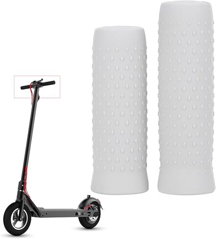 مقابض مقود السكوتر الكهربائي مناسبة لسكوتر G30، مقابض فرامل مضادة للانزلاق، زوج واحد من المقابض، مقابض بديلة لمعظم الدراجات البخارية in Kuwait