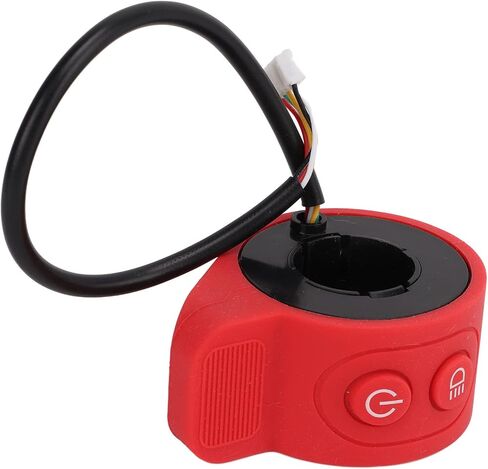 Electric Scooter Integrated Switch, Long Life Scooter Thumb Throttle, High Hardness, 5 Outgoing Lines for HXX6/X7/X8 Electric Scooter in Saudi Arabia