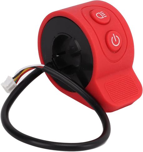 Electric Scooter Integrated Switch, Long Life Scooter Thumb Throttle, High Hardness, 5 Outgoing Lines for HXX6/X7/X8 Electric Scooter in Saudi Arabia