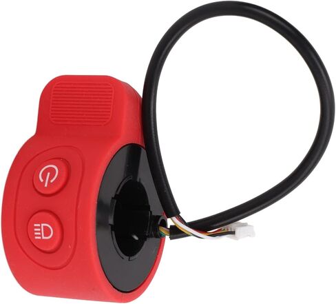 Electric Scooter Integrated Switch, Long Life Scooter Thumb Throttle, High Hardness, 5 Outgoing Lines for HXX6/X7/X8 Electric Scooter in Saudi Arabia