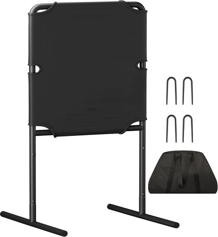 Baseball Strike Zone Target for Plastic Balls, Portable Pitching Target Stand with Base, Stable Metal Frame & Premium Fabric, Perfect for Outdoor Pitching & Hitting Training Game in Saudi Arabia