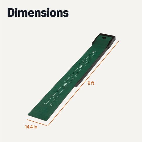 Amazon Basics Golf Putting Mat with Automatic Ball Return in Saudi Arabia
