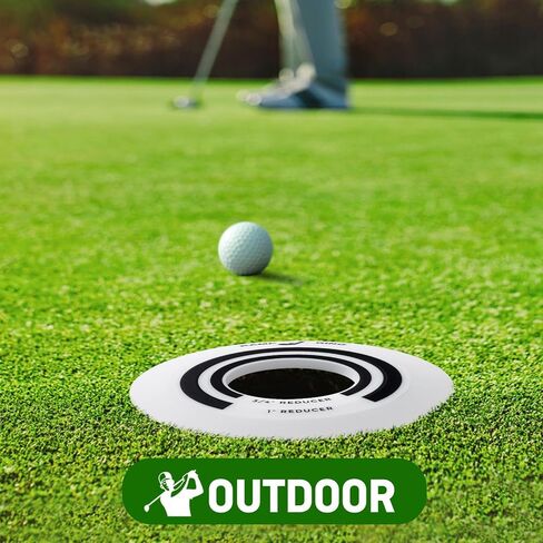 Golf Putting Ring Set, Usable for Green Indoor and Outdoor Putting Practice， Improve Your Shorter Putting Skills and Increase Confidence, Golf Gifts for Men & Women in Saudi Arabia