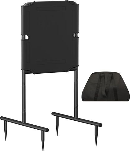 Baseball Strike Zone Target for Plastic Balls, Portable Pitching Target Stand with Base, Stable Metal Frame & Premium Fabric, Perfect for Outdoor Pitching & Hitting Training Game in Saudi Arabia