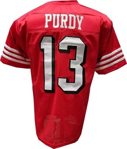 Custom Stitched Purdy Adult Red Jersey Size Adult Medium in Saudi Arabia