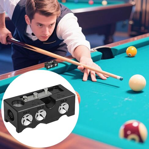 مجموعة أدوات تشكيل طرف Pool Cue، مجموعة إصلاح 11 في 1 مع الفولاذ المقاوم للصدأ وABS، تتضمن مقصًا وشفرات وشريطًا لأي جديلة in Saudi Arabia