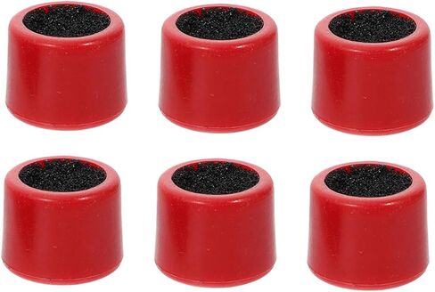 UPKOCH 6Pcs Double-Sided Pool Cue Tip Trimmer Shaper Professional Billiard Supplies Red Color Portable Design for Cue Maintenance in Snooker and Pool Games in Saudi Arabia