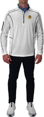 Columbia Chicago Blackhawks Golf Men's Casual Lightweight Shotgun Pullover in Saudi Arabia