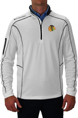 Columbia Chicago Blackhawks Golf Men's Casual Lightweight Shotgun Pullover in Saudi Arabia