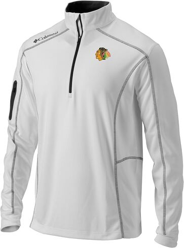 Columbia Chicago Blackhawks Golf Men's Casual Lightweight Shotgun Pullover in Saudi Arabia