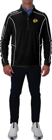 Columbia Chicago Blackhawks Golf Men's Casual Lightweight Shotgun Pullover in Saudi Arabia
