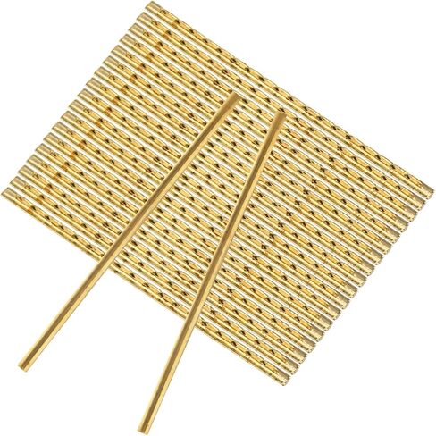 19pcs Brass Guitar Fret Wire for Electric and Acoustic Guitars Fingerboard Replacement Frets and Easy to Install for Beginners and DIY Repair in Saudi Arabia
