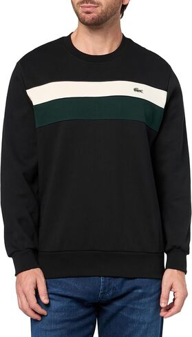 Lacoste Men's Colorblock Fleece Sweatshirt in Saudi Arabia