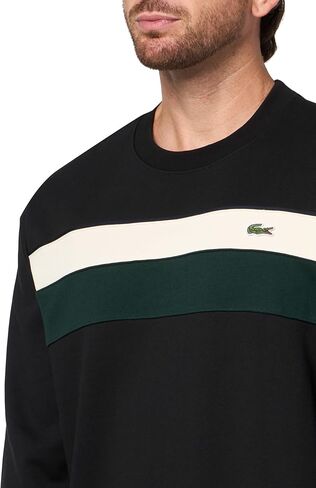Lacoste Men's Colorblock Fleece Sweatshirt in Saudi Arabia
