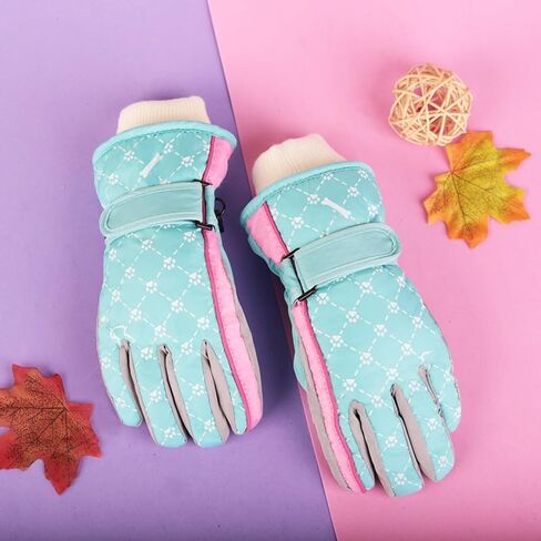 Kids Winter Thermal-Warm Gloves - Windproof Ski-Gloves Outdoor Snowboarding Gloves for Outdoor Activities in Saudi Arabia
