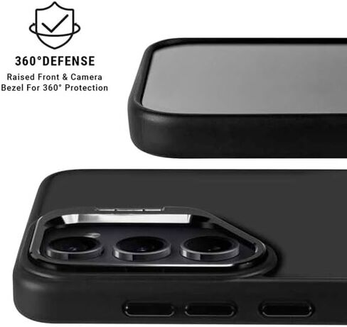 حافظة هاتف Skinit Kickstand متوافقة مع هاتف Galaxy S24 Ultra - تصميم مرخص رسميًا من NFL Dallas Cowboys Shutout in Saudi Arabia