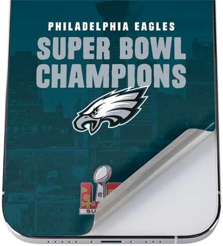 Skinit Decal Phone Skin Compatible with iPhone 12 Pro Max - Officially Licensed NFL Philadelphia Eagles Super Bowl LIX Champions Design in Saudi Arabia