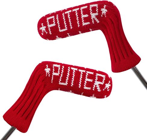 1 Piece in Pack Blade Putter Cover Knitted, Fits Golf Blade Putters Cute and Soft for Man and Woman,Colorful,Funny in Saudi Arabia