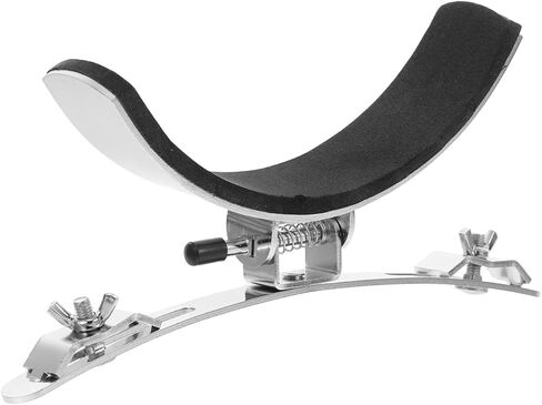 Garneck Marchings Snare Drum Leg Brace Accessory: Stainless Steel Drum Leg Rest Replacement for Stable Support, Easy to Install (Silver) in Saudi Arabia