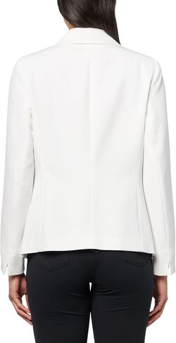 Kasper Women's Crepe Two Bttn Notch Collar Jacket in Saudi Arabia