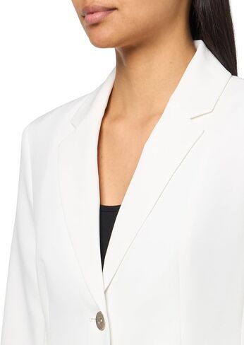 Kasper Women's Crepe Two Bttn Notch Collar Jacket in Saudi Arabia