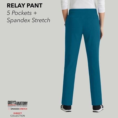 BARCO Grey's Anatomy Spandex Stretch Direct - Sprint Scrub Pant for Women, Tapered Women's Scrub Pant in Saudi Arabia