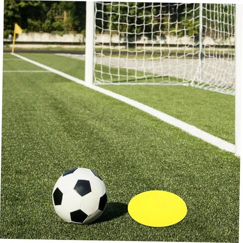 BESPORTBLE 8pcs Soccer Training Target Discs Flat Markers for Football Drills Improve Skills Agility Suitable for Indoor and Outdoor Use Round Colors in Saudi Arabia
