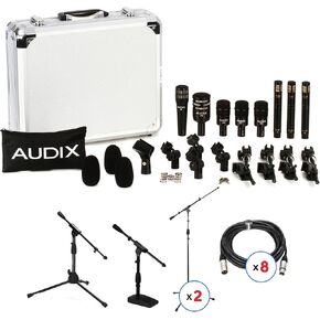 DP7 Plus Drum Microphone Package with Stands and Cables in Kuwait
