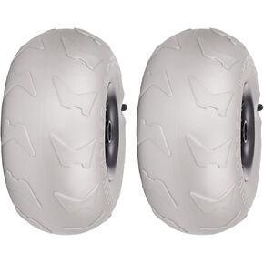 Beach Balloon Wheels 2 Pack Beach Cart Tires PVC Replacement Sand Tires Inflatable Sand Wheels Big Cart Wheel for Kayak Dolly Canoe Dolly Buggy Wagon, 88lbs Load Capacity in Saudi Arabia