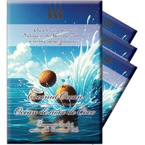 Jasmine Scented Sachets (4-Pack) – 30g Each – Fresh, Long-Lasting Fragrance for Drawers, Closets, Cars, and Travel – Discreet Deodorizing Packs in Saudi Arabia