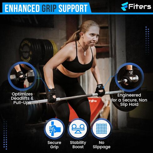 2 in 1 Workout Gloves with Lifting Straps Integrated - High Durability Gym Gloves with Adjustable Lifting Straps, Wrist, Palm, and Grip Support for Weightlifting for Men and Women. in Saudi Arabia